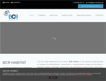 Tablet Screenshot of bcrhabitat.es